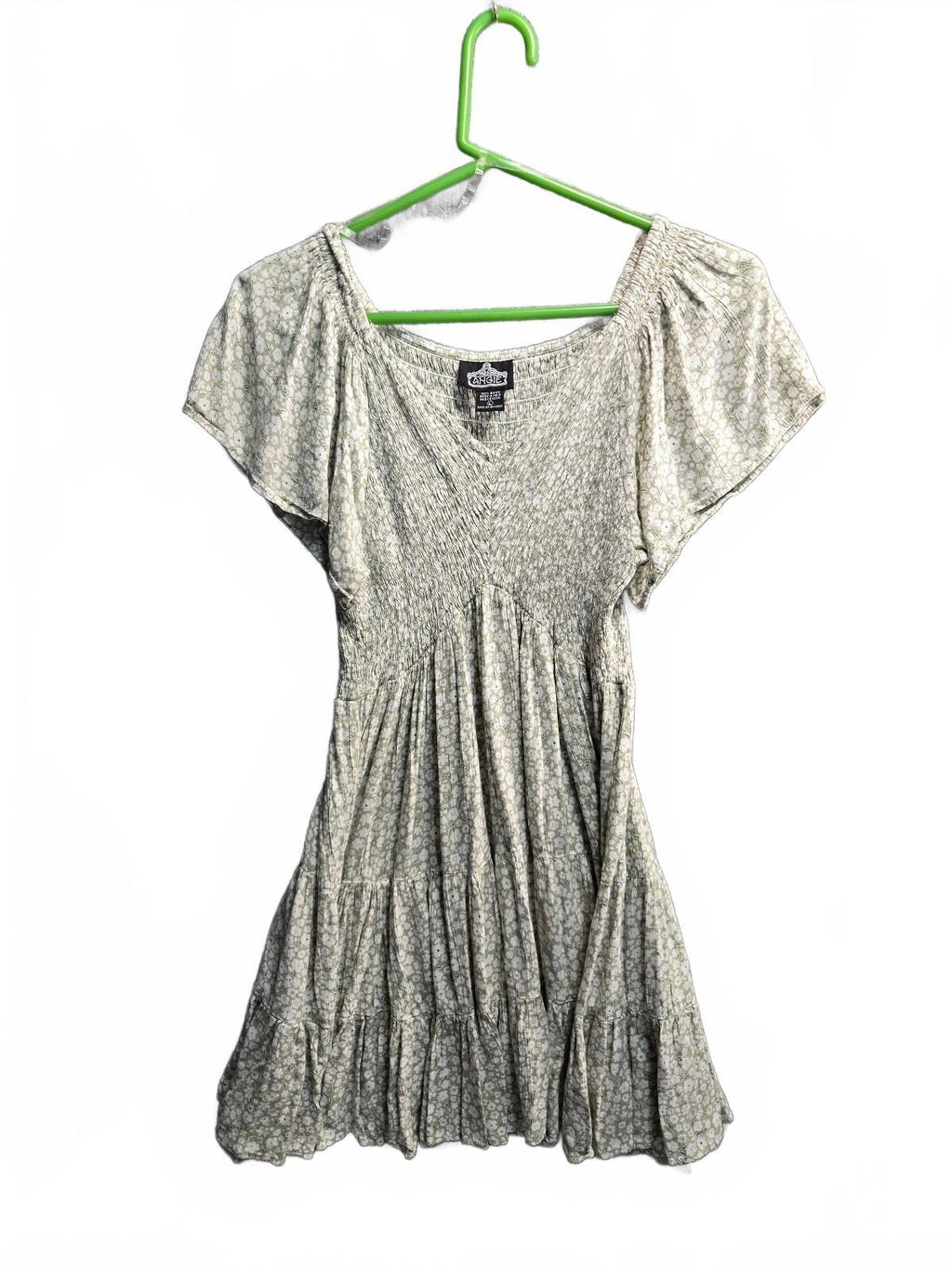 Angie Women's Rayon Floral Dress Size Large