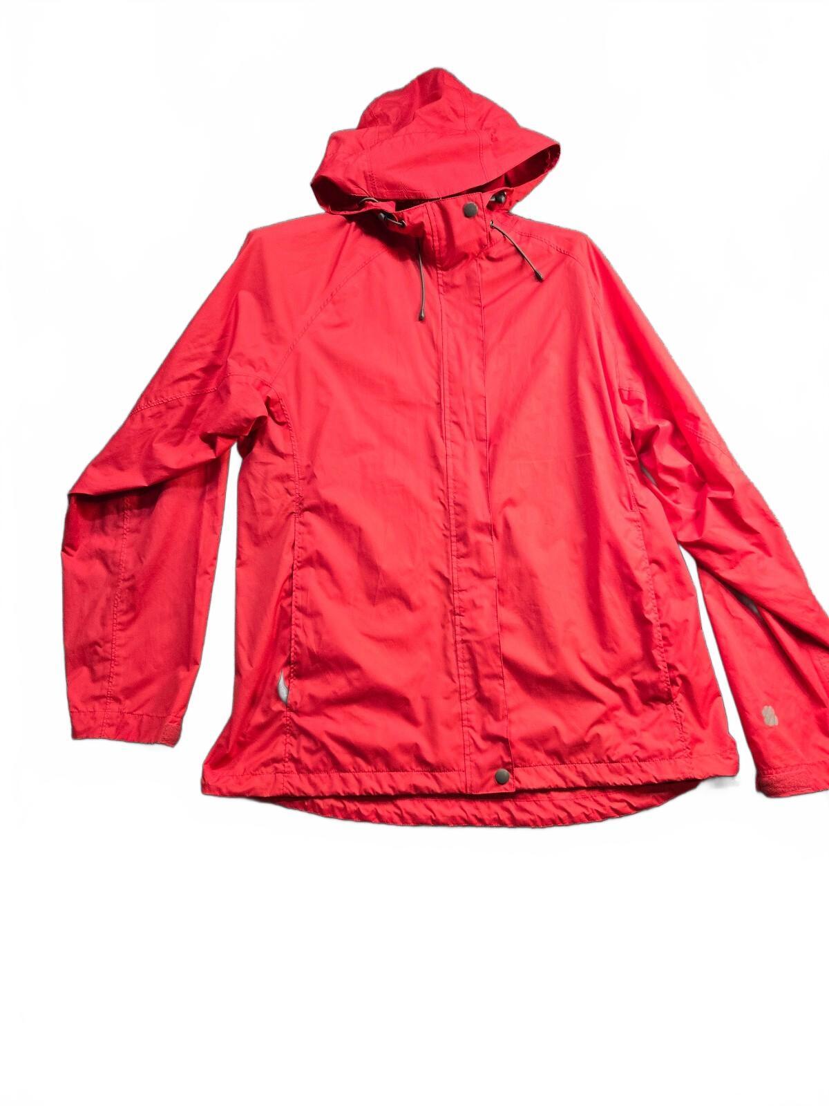 West marine Red Packable Hooded Windbreaker Jacket