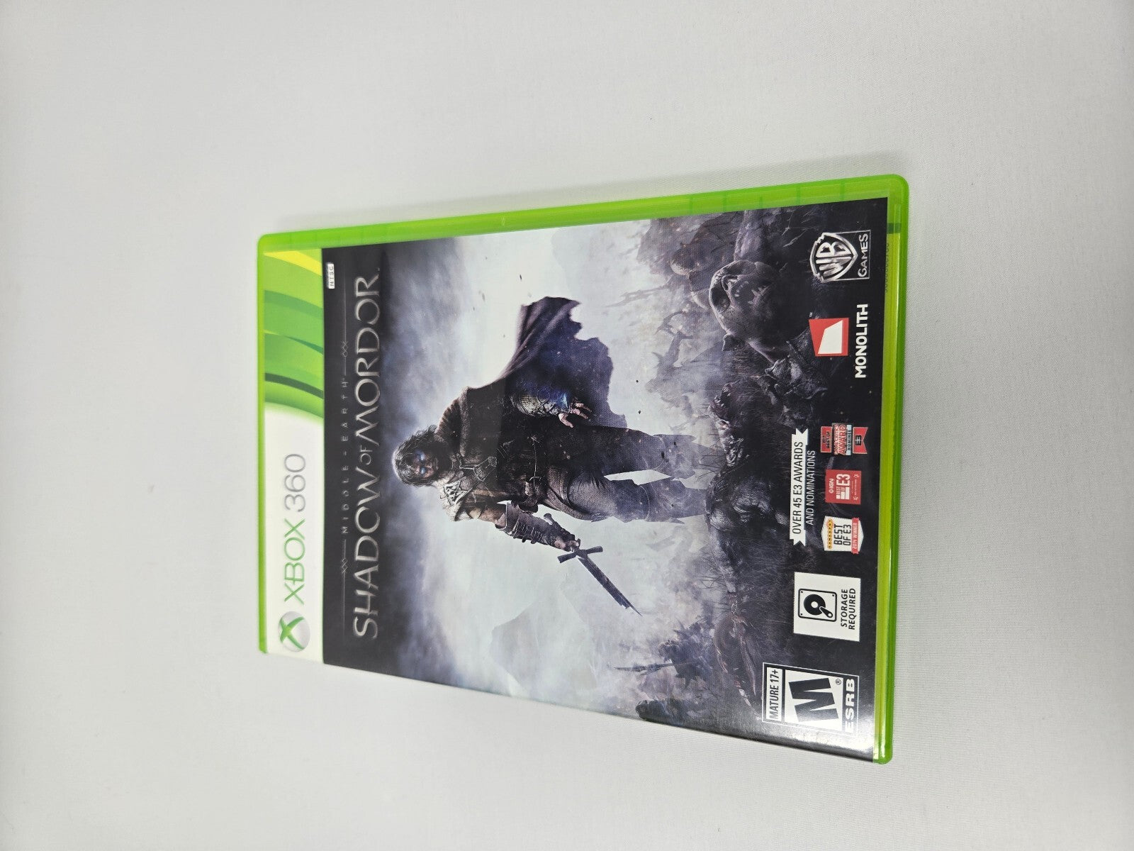 Middle-earth: Shadow of Mordor (Xbox 360, 2014) CIB - 2-Disc Set