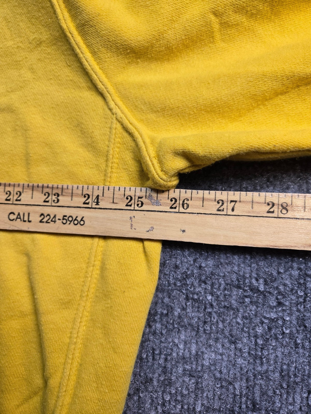 Nike Yellow Hoodie Sweatshirt Size XL