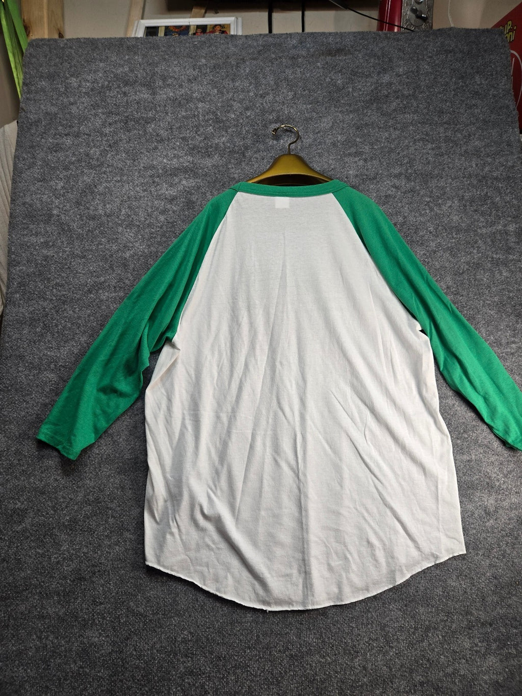 Augusta Sportswear Adult 3XL Raglan Sleeve T-Shirt 0% Irish 100% Fighter