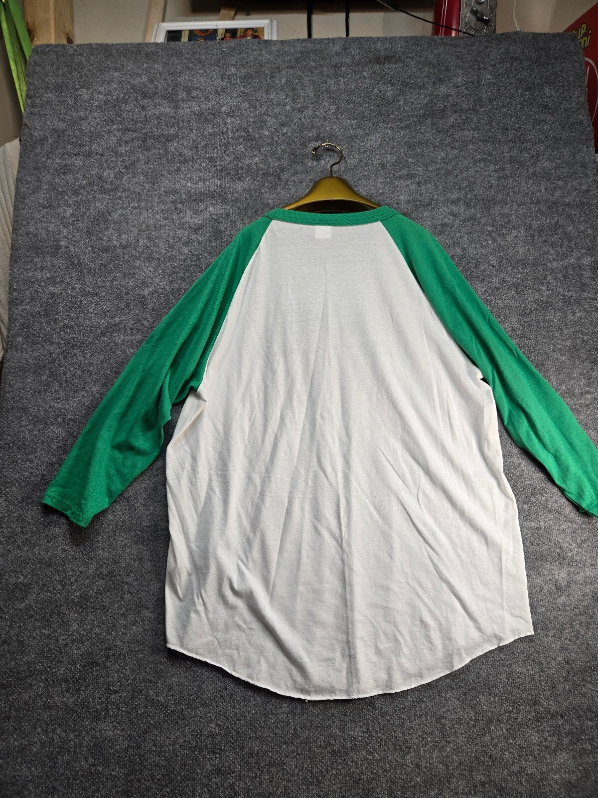 Augusta Sportswear Adult 3XL Raglan Sleeve T-Shirt 0% Irish 100% Fighter