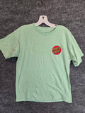 Santa Cruz Skateboards Classic Dot T-Shirt Mint Green Logo Tee YLRG