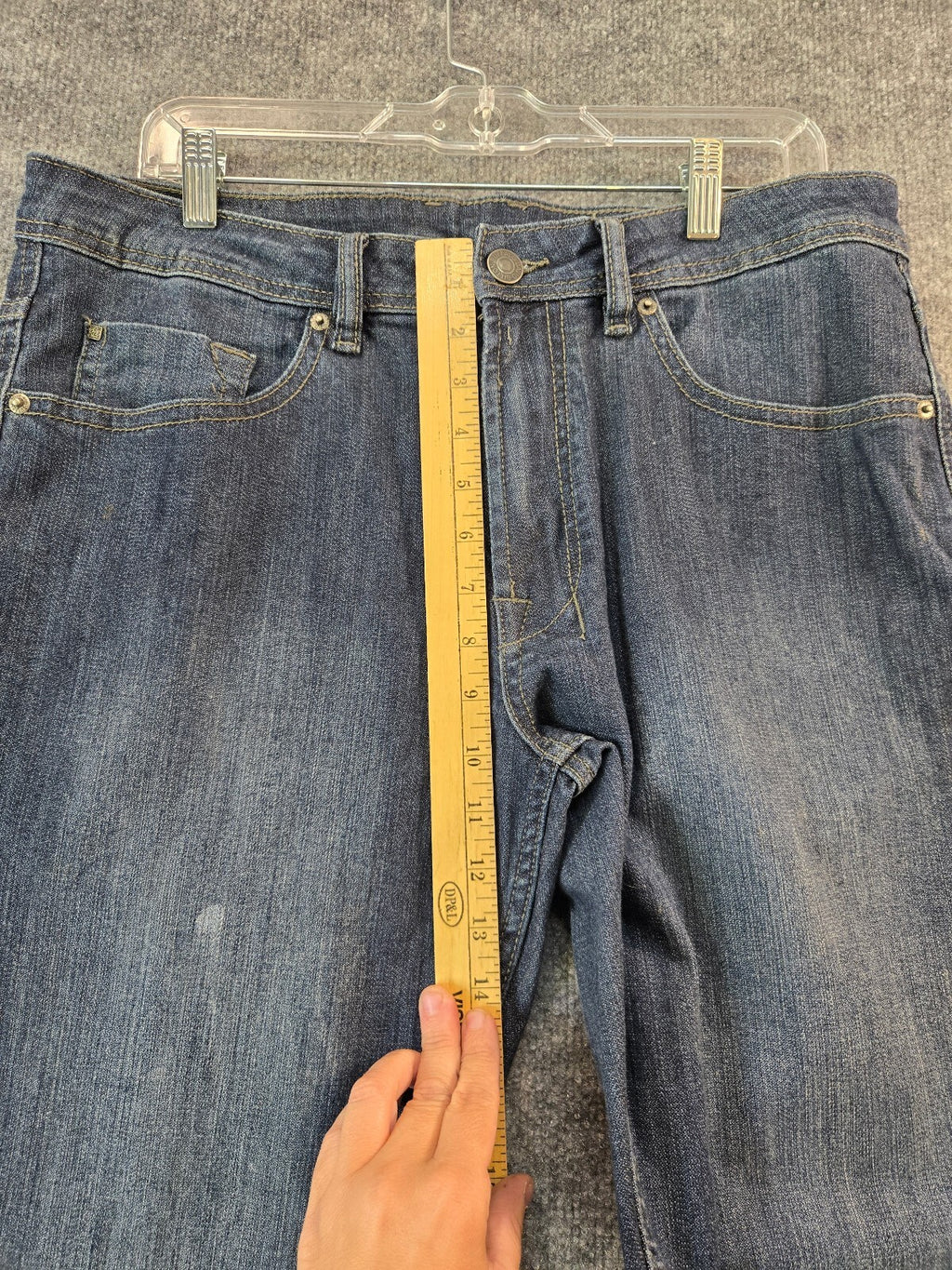 Buffalo David Bitton Driven-X Jeans Men's 34x30 Straight Stretch Blue Denim