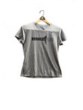 Nike Dri-FIT RUNNERS PLUS Gray Athletic T-Shirt Medium