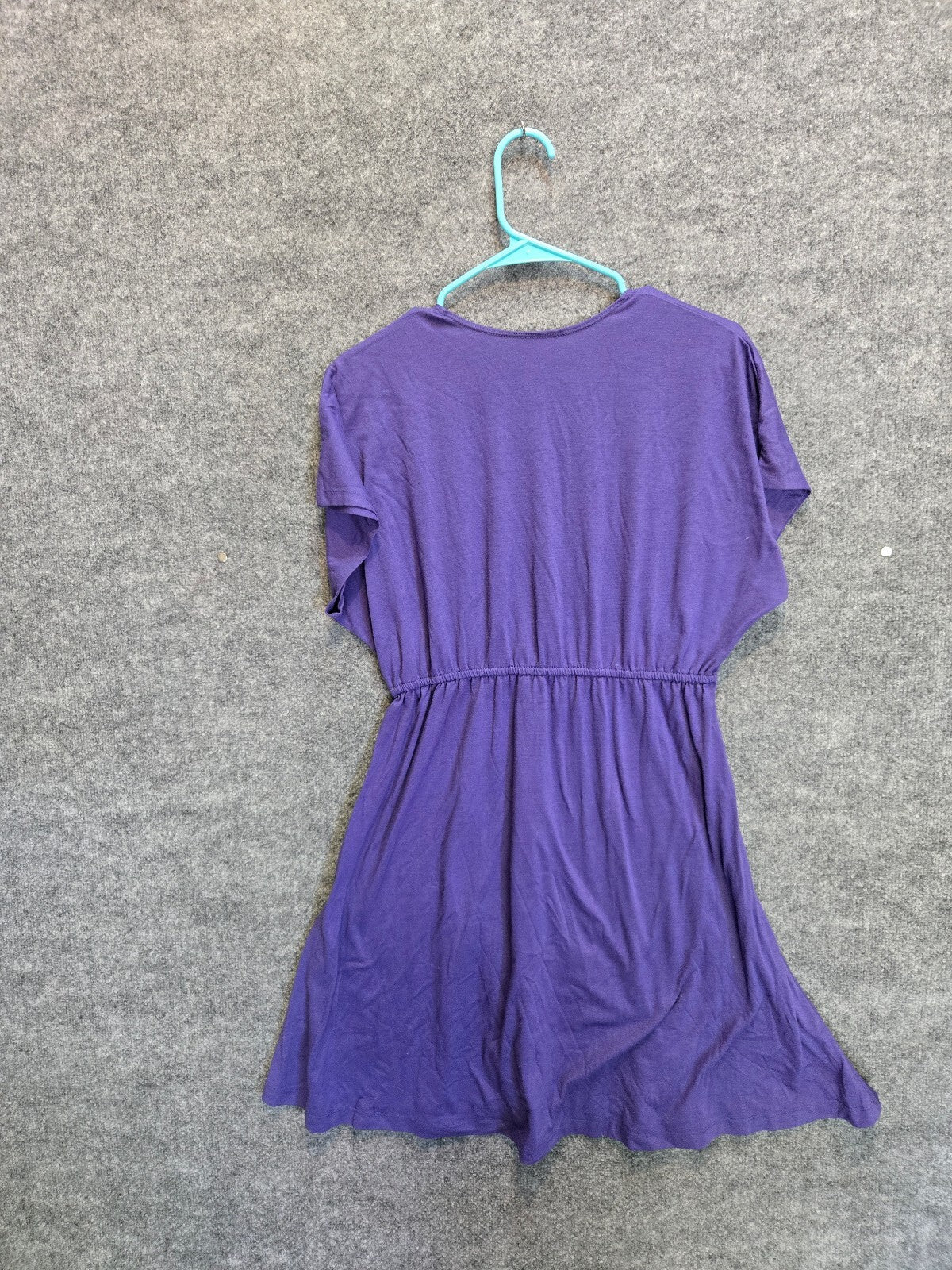 Mossimo Supply Co. Women's Purple Empire Waist V-Neck Top in Size Medium