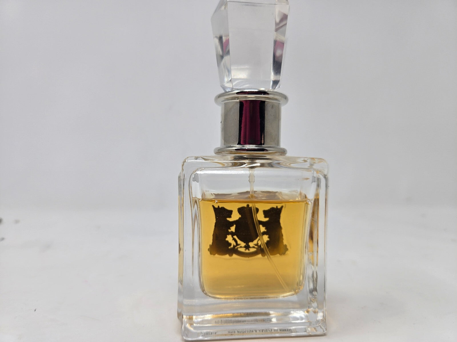 Juicy Couture Classic Eau de Parfum EDP 3.4 oz Partial Bottle No Charms