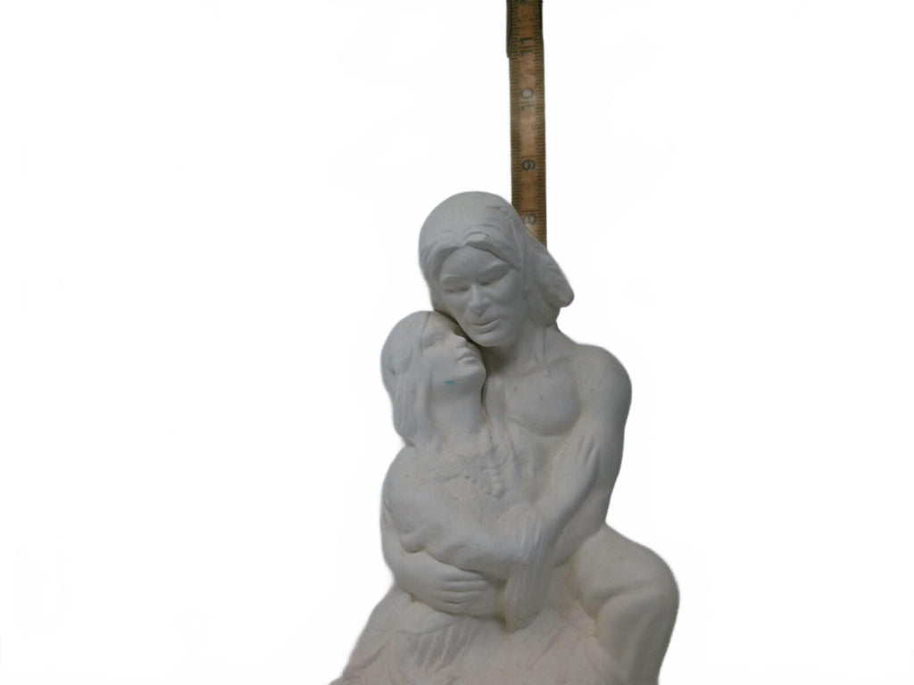 Vintage Providence Mold Native American Couple Bisque Ready To Paint [COPY]