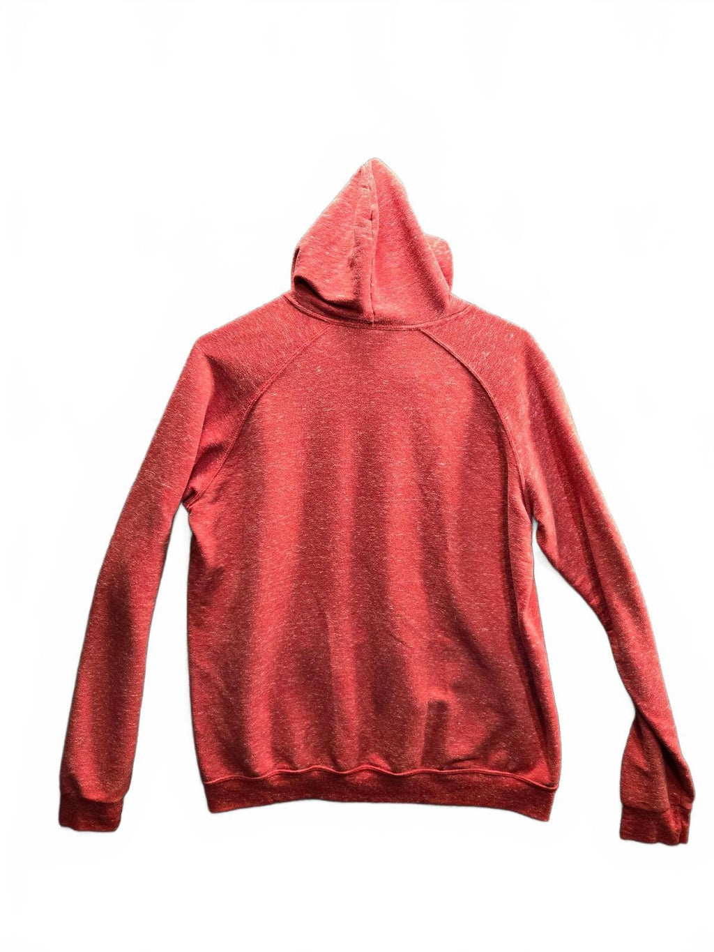 Jerzees Red Hooded Pullover Sweatshirt, Size Medium
