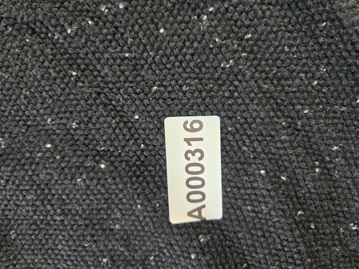 Talbots Black Cable Knit Sweater with Speckled Detail Size Large