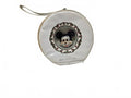 Vintage 1970s Disney Mickey Mouse Round Vinyl Cosmetic Travel Bag 5.5"