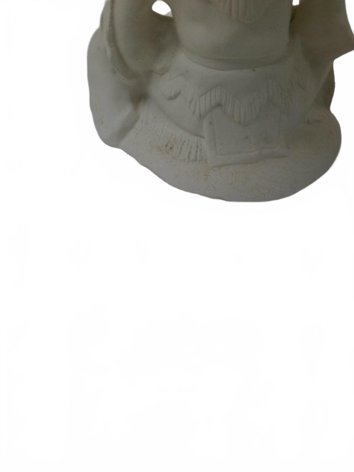 Provincial Bisque, 767 Buffalo Memories Chief Statue, Ready To Paint