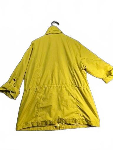 Style and CO Yellow Utility Jacket with Multiple Pockets
