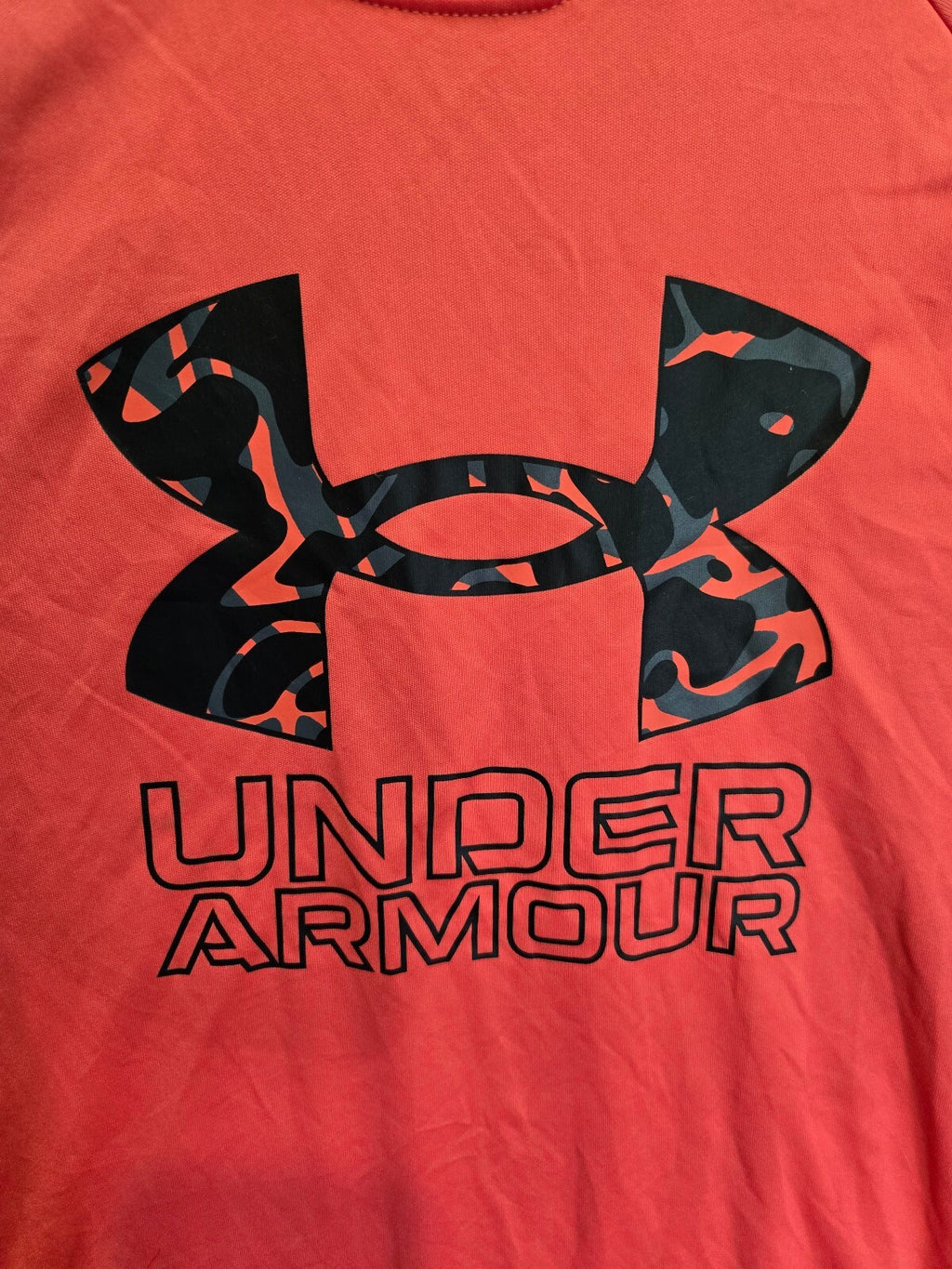 Under Armour Boys' Tech Hybrid Print Short-Sleeve T-Shirt