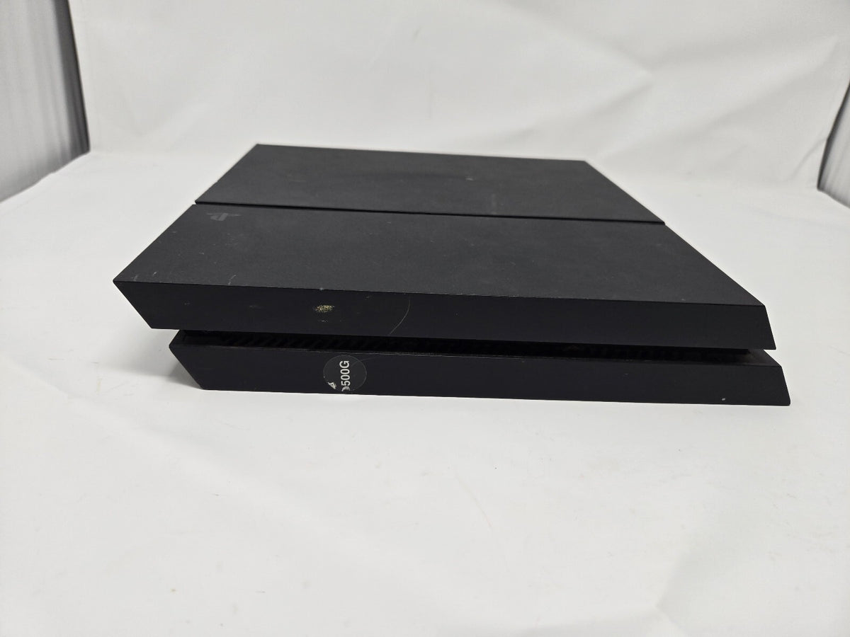 Broken Sony PlayStation 4 (PS4) Gaming Console - Black, Used 500G For Parts