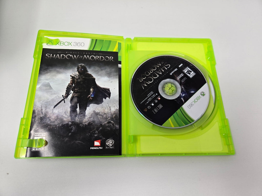 Middle-earth: Shadow of Mordor (Xbox 360, 2014) CIB - 2-Disc Set