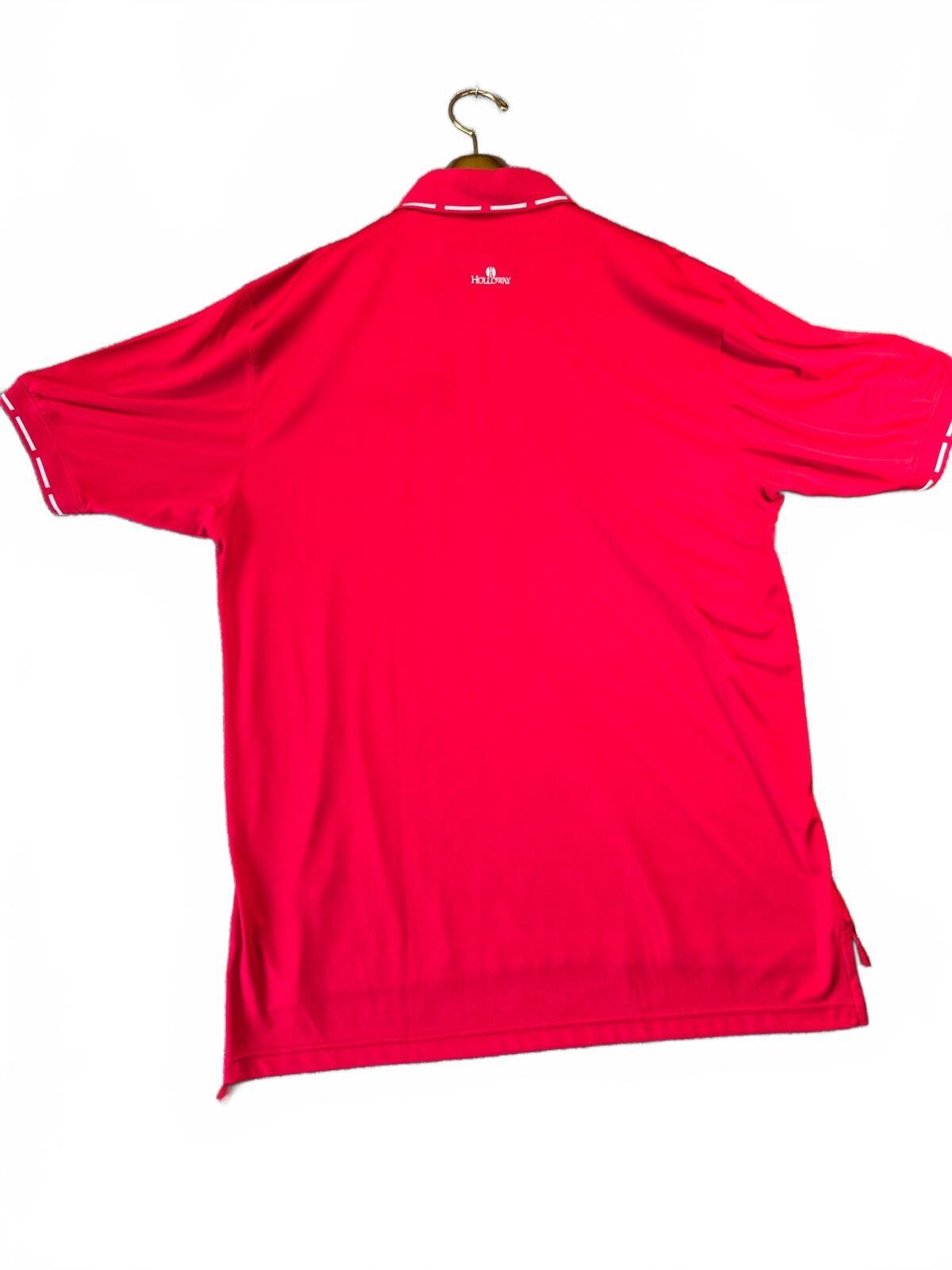 Holloway Dayton Flyers Men's Red Polo Shirt - Size XLarge