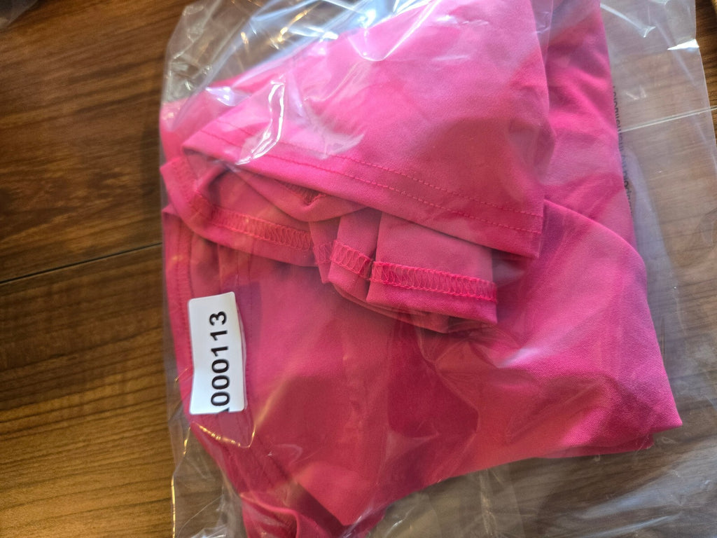 Neon Fuchsia Pink Workout Skort Size Medium Athletic Tennis Skirt