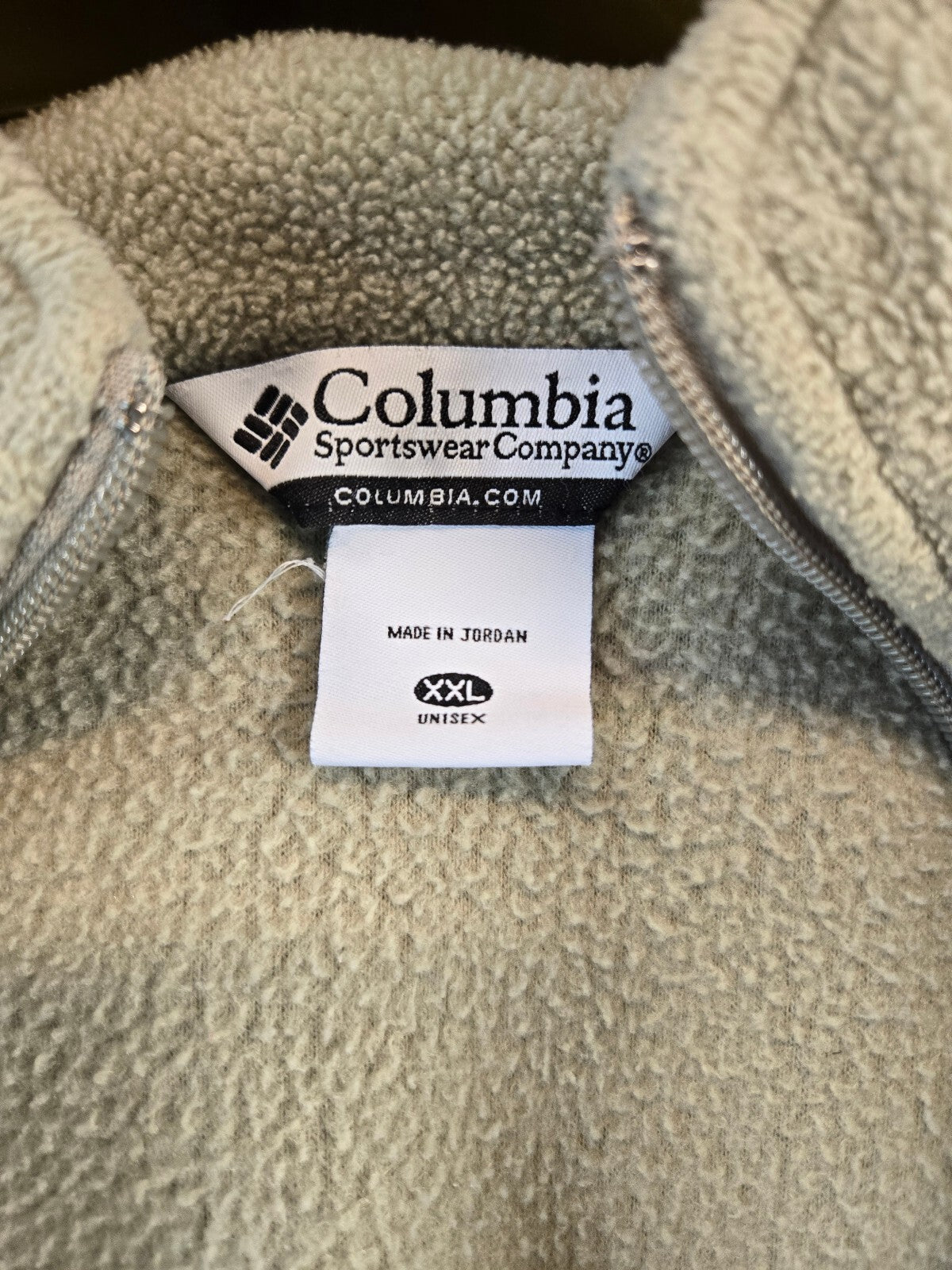 Columbia Sportswear Men's Steens Mountain 1/2 Zip Fleece Pullover Beige Tan XXL
