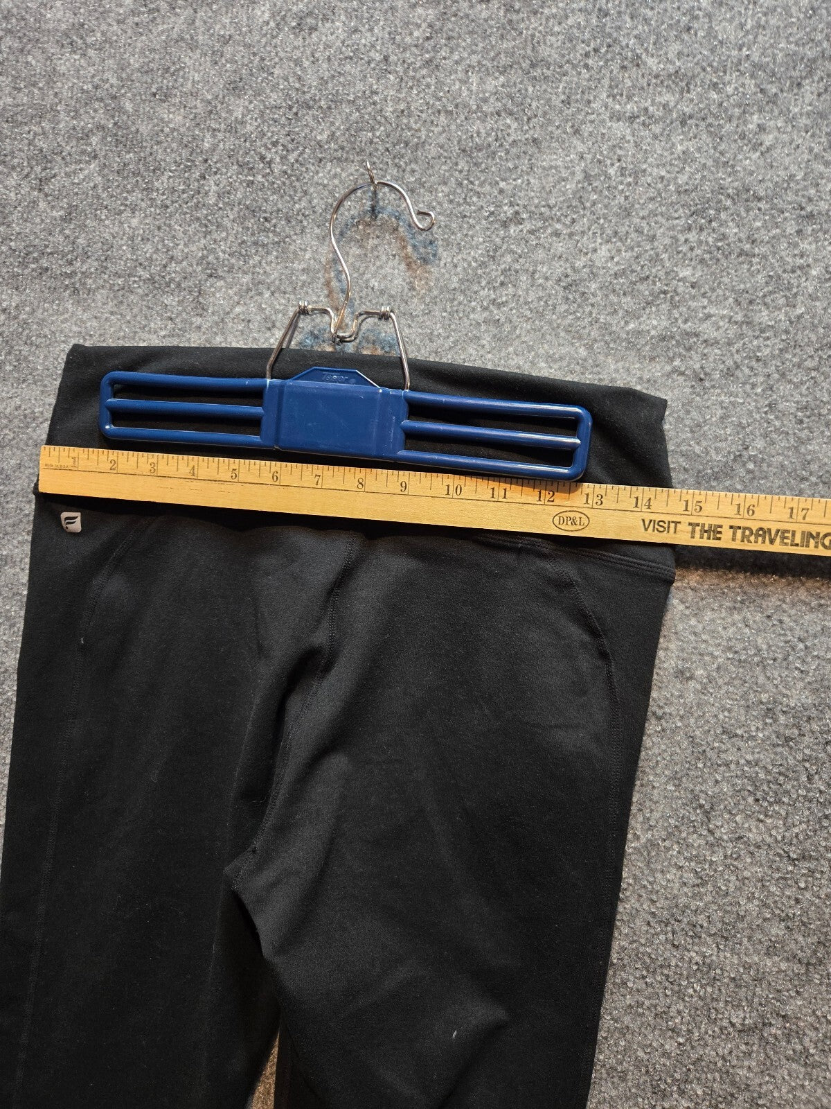 Fabletics Black High Waisted Athletic Leggings Yoga Pants Size XS