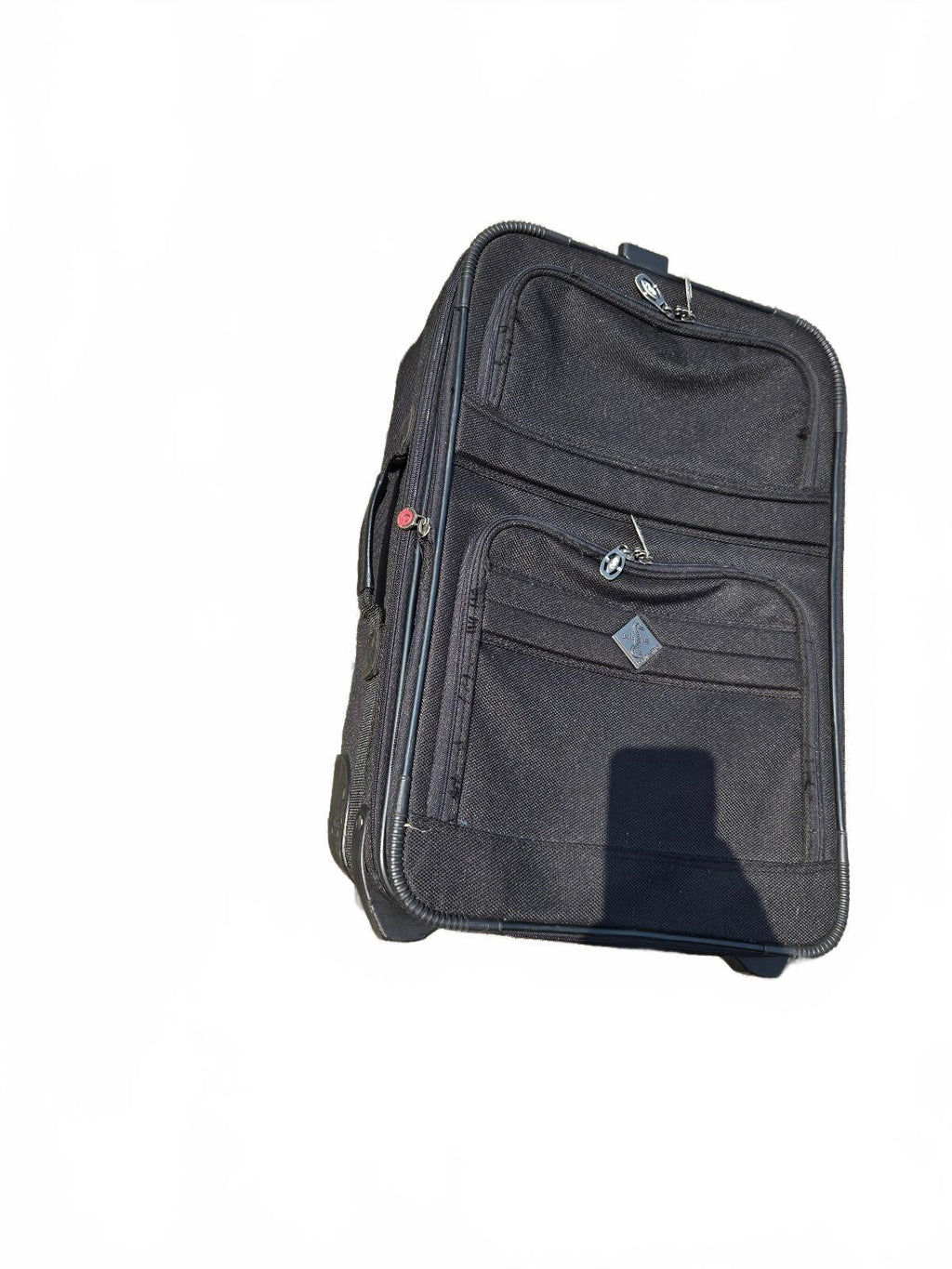 Atlantic Softside Rolling Suitcase Black 2-Wheel Carry-On Bag 387 92-93F