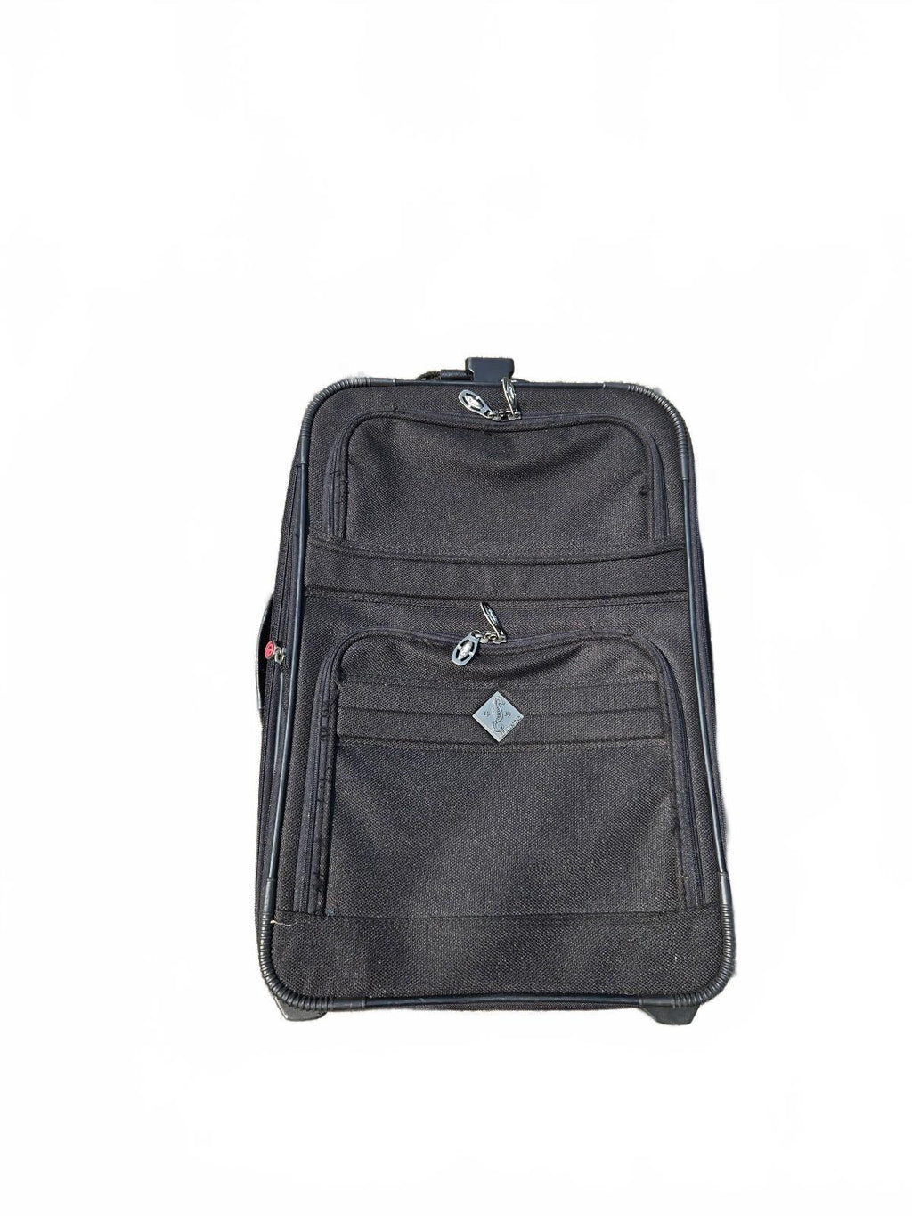 Atlantic Softside Rolling Suitcase Black 2-Wheel Carry-On Bag 387 92-93F