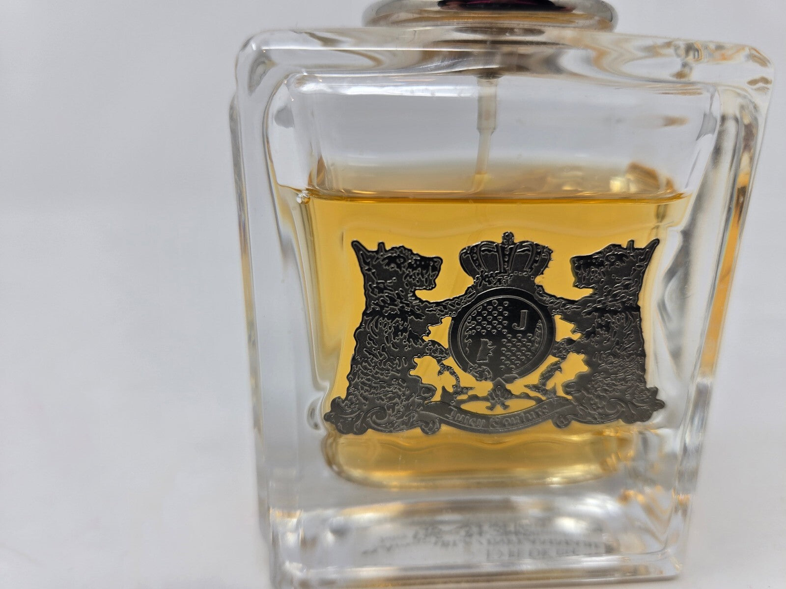 Juicy Couture Classic Eau de Parfum EDP 3.4 oz Partial Bottle No Charms