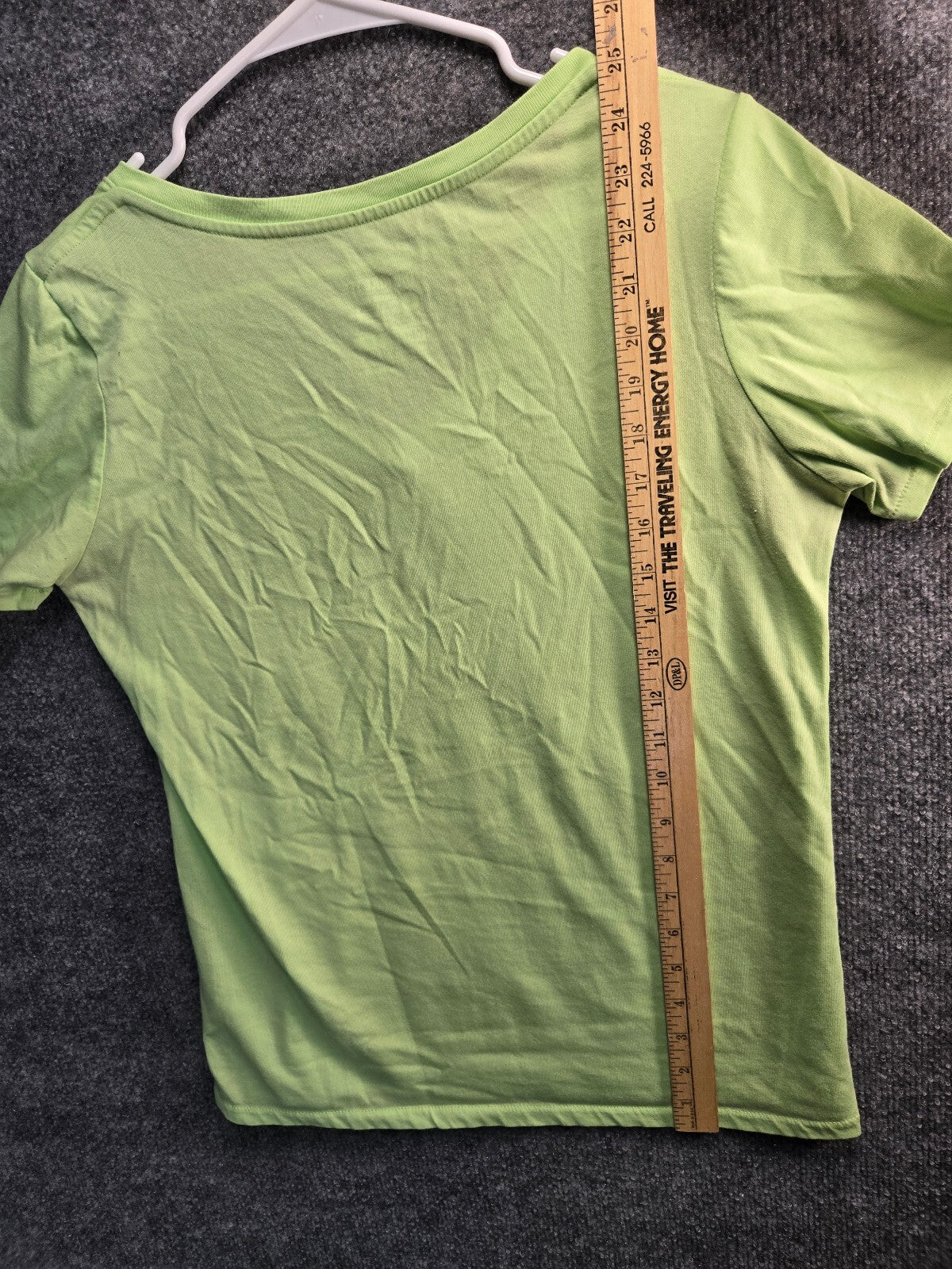 Nike Dri-FIT 'Run Don't Hide' Athletic T-Shirt Large Green