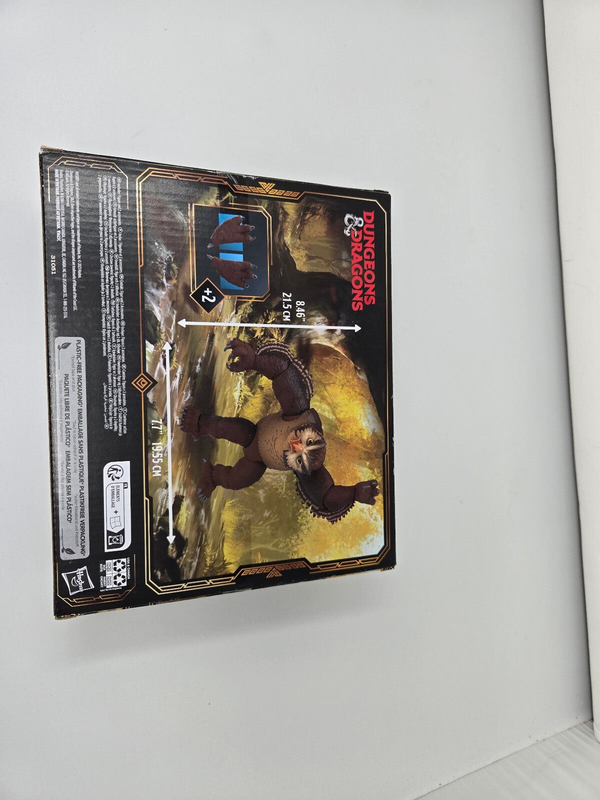 Hasbro Dungeons & Dragons Golden Archive Owlbear 6" Scale (8.5-Inch)