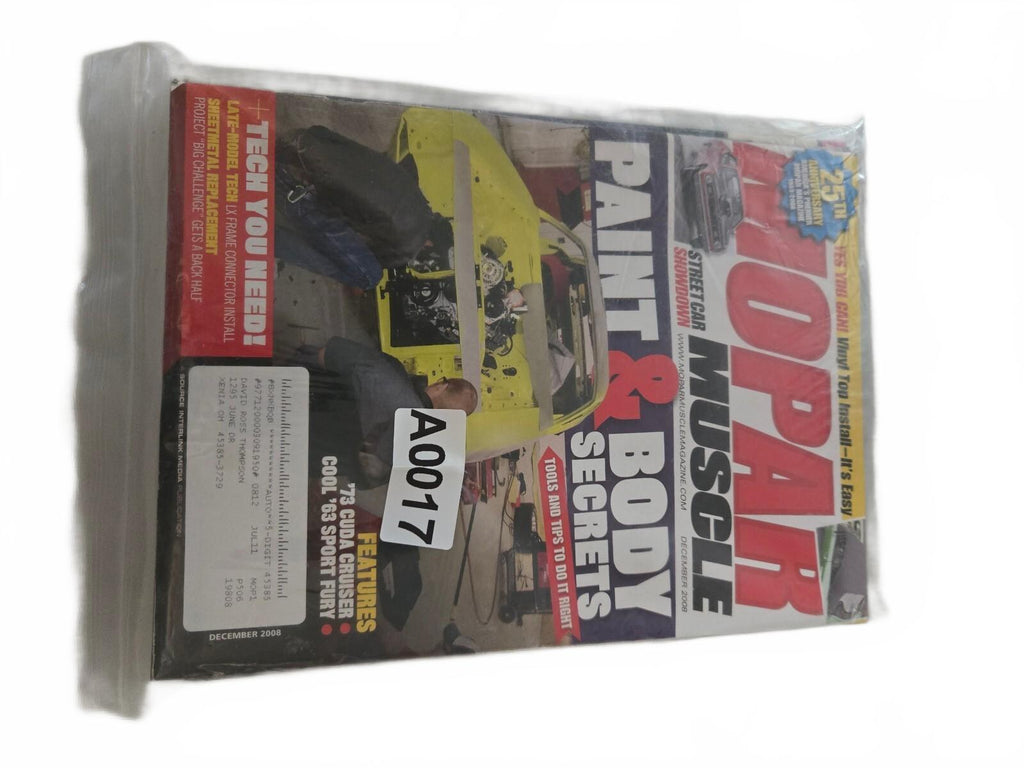 Mopar Muscle Magazines Lot of 10 Issues December 2000 - Vintage Car Enthusiast
