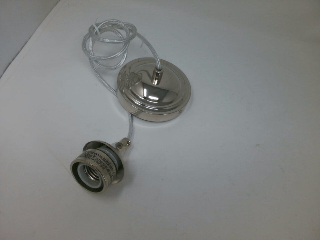 indoor Pendant Lamp Fixture with Stainless Steel Finish