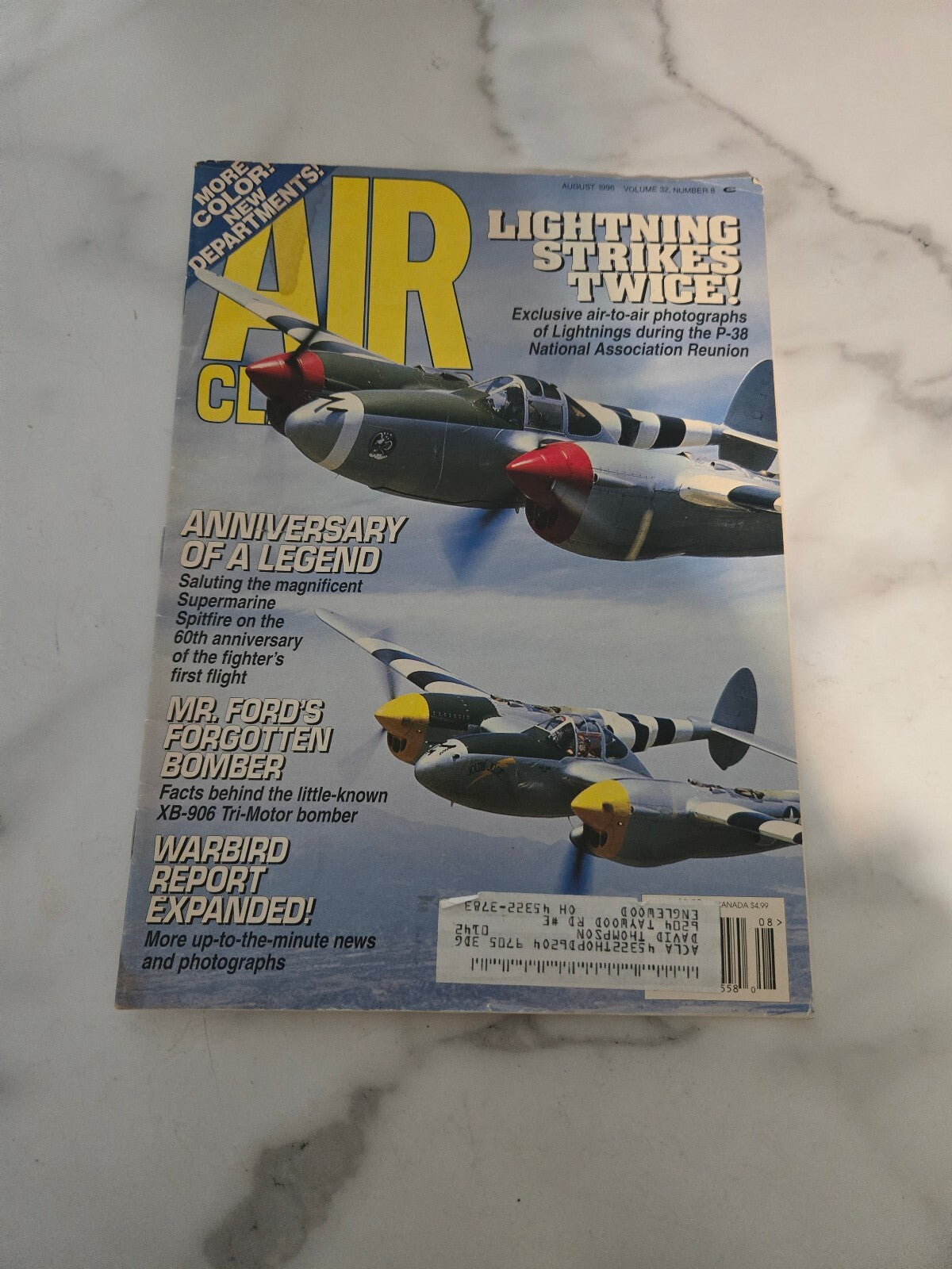 Air Classics Magazine - Lightning Strikes Twice Issue