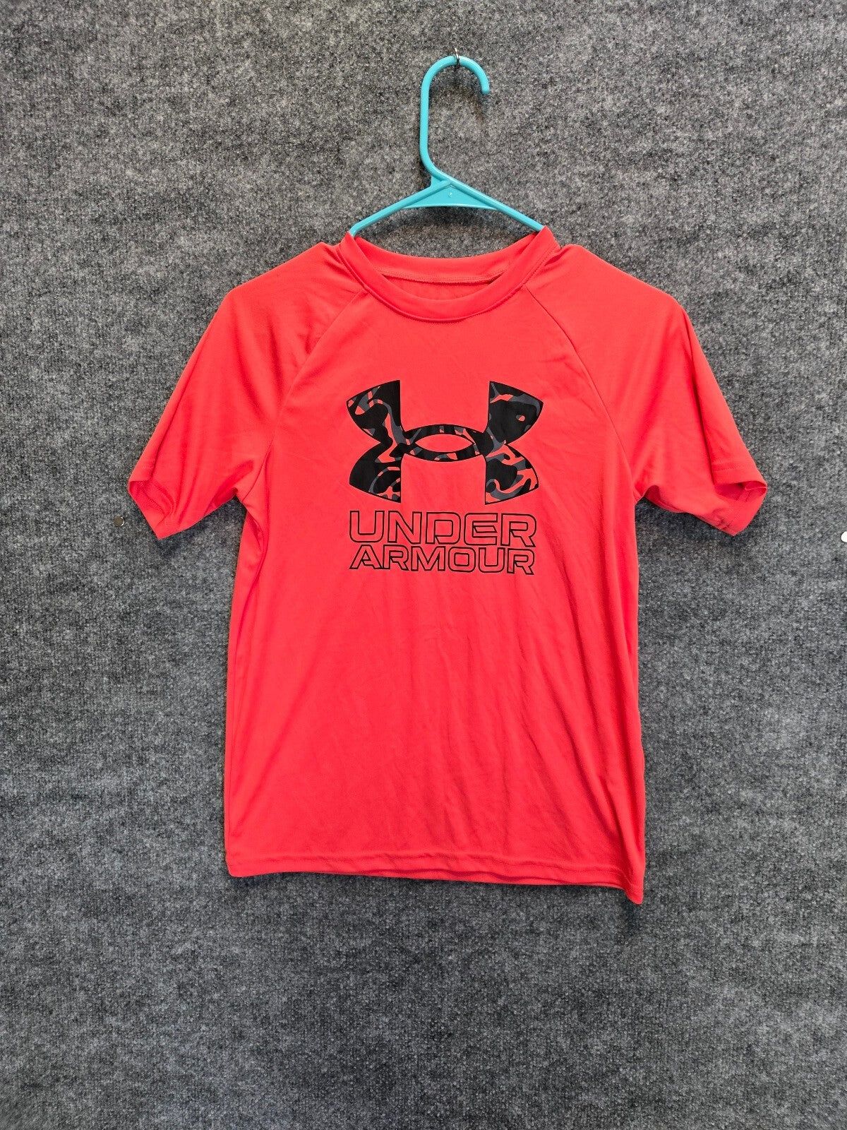 Under Armour Boys' Tech Hybrid Print Short-Sleeve T-Shirt