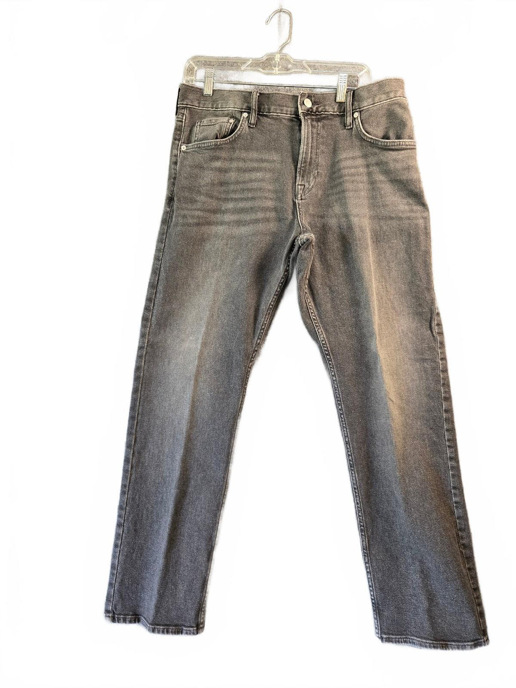 Calvin Klein Jeans Men's 34x30 Black Faded Charcoal Wash Denim Jeans