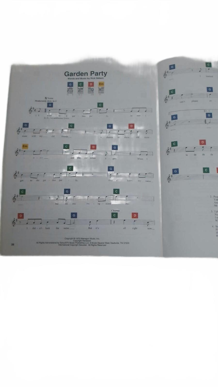 Rock B Guitar Learning System Songbook by Hal Leonard – Includes 30 Songs