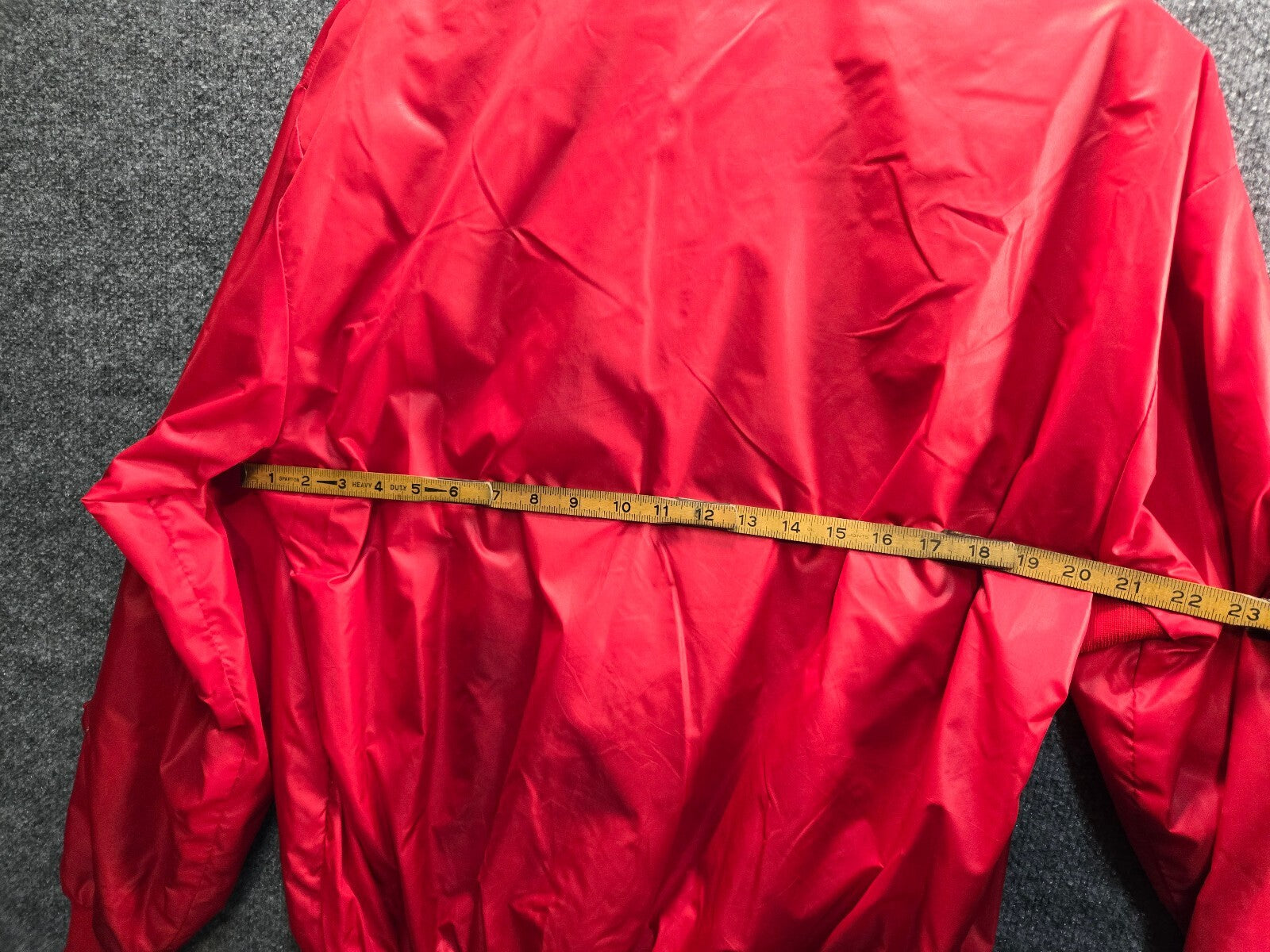Ralph Lauren Polo Red Windbreaker Jacket with Embroidery Med