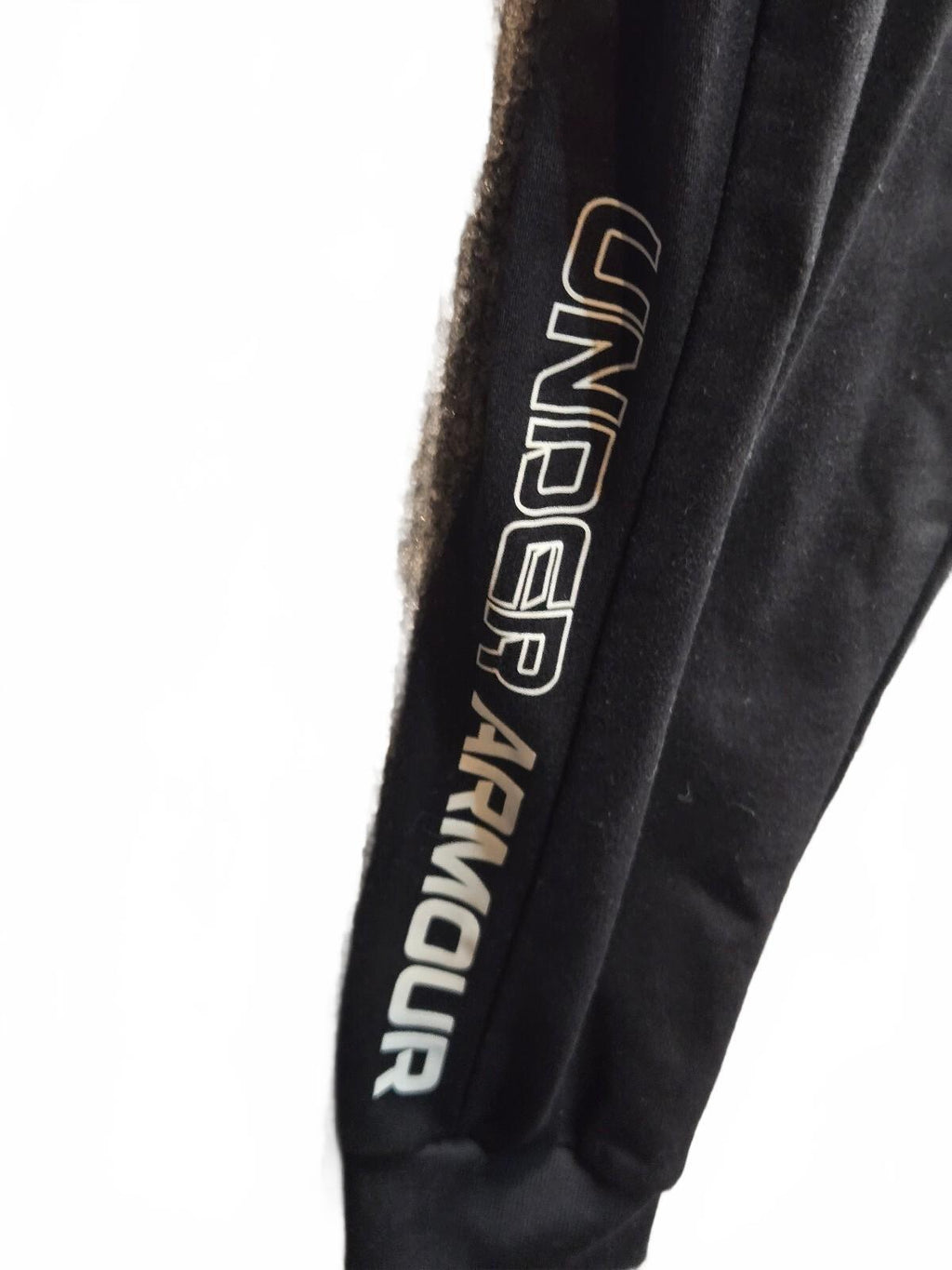 Under Armour Black Athletic Jogger Pants with Logo YM