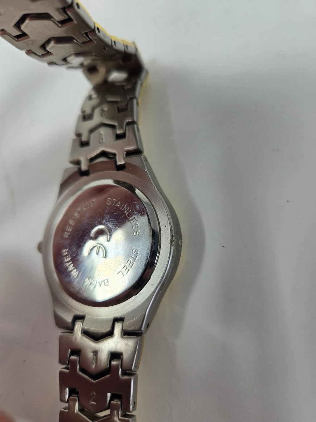 Vintage Beita Quartz Watch – Two-Tone Silver & Gold Link Band, Champagne Dial