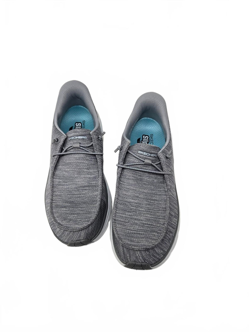 Skechers Max Cushioning Slip-On Sneakers in Gray, Size 9.5