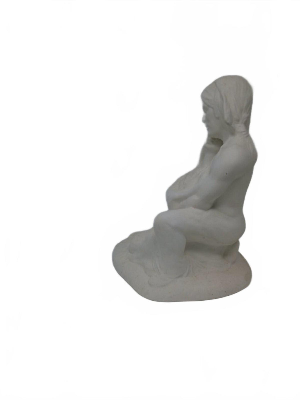 Vintage Providence Mold Native American Couple Bisque Ready To Paint [COPY]