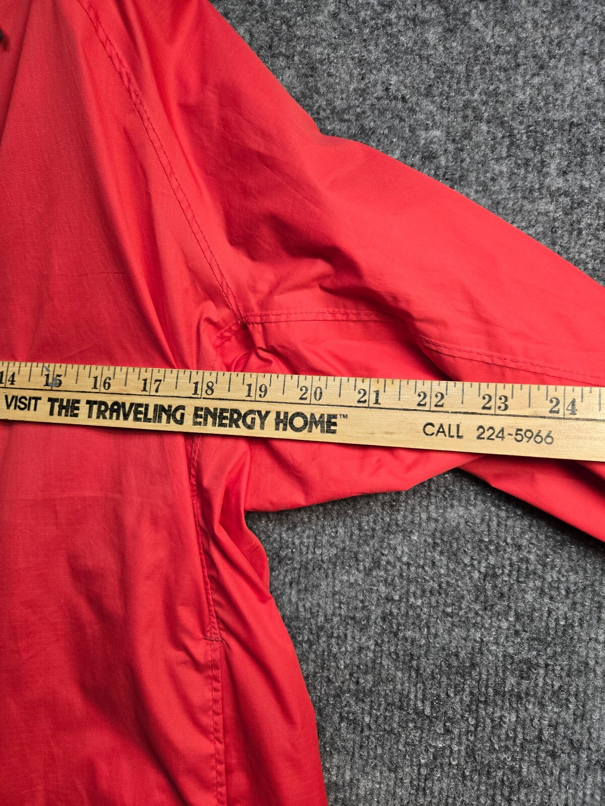West marine Red Packable Hooded Windbreaker Jacket