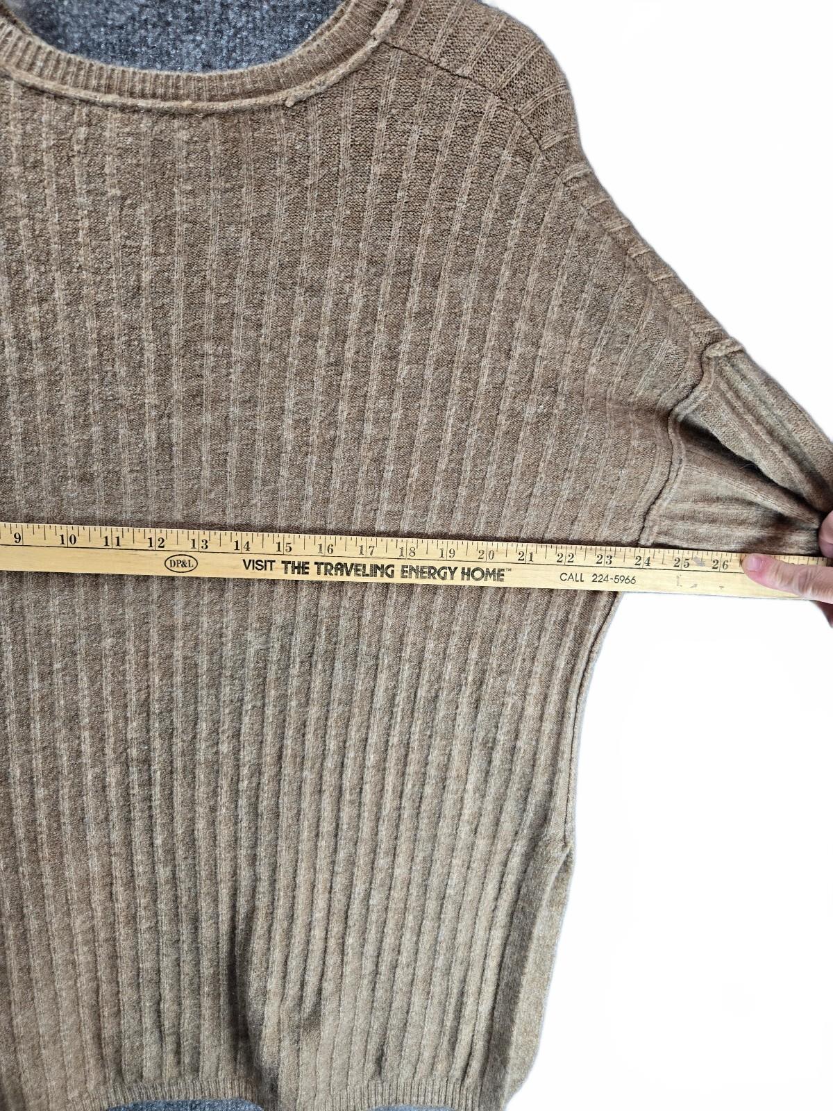 Intimately Free People Around The Clock Ribbed Knit Button Cuff Tunic XS