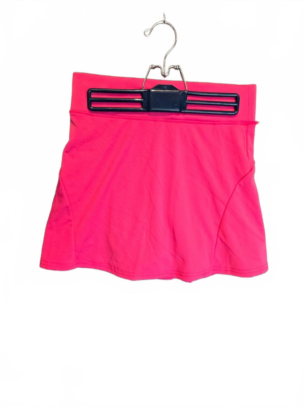 Neon Fuchsia Pink Workout Skort Size Medium Athletic Tennis Skirt