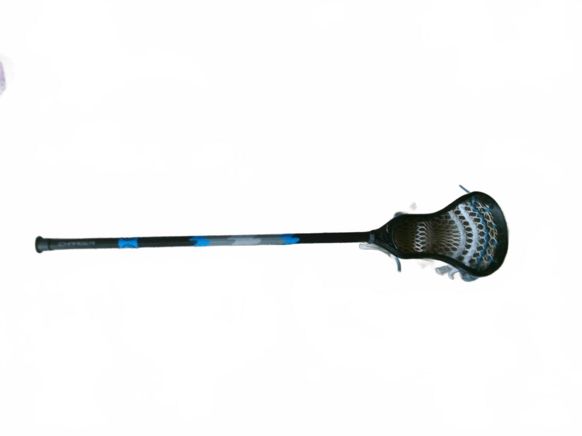 Maverik Complete Lacrosse Stick - Black and Blue YOUTH