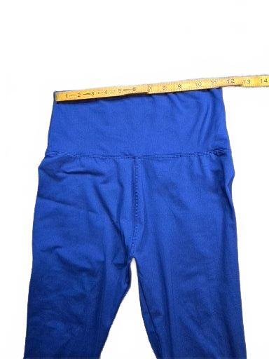 High Waist Blue Leggings for Women