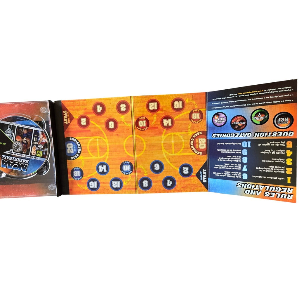 NCAA Basketball, DVD Trivia Challenge, Snap TV Games.