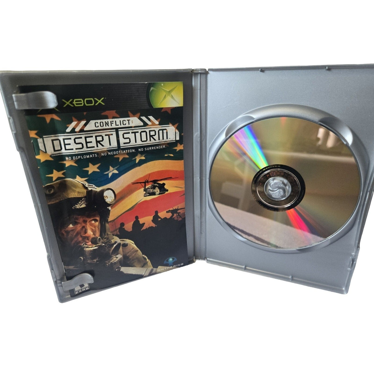Conflict Desert Storm - Platinum Hits (Microsoft Xbox360, 2002) CIB! TESTED!!