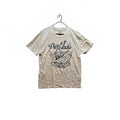 Lucky Brand Dirty Jacks Sour Mash Whiskey Graphic Tee Off White Cream Large