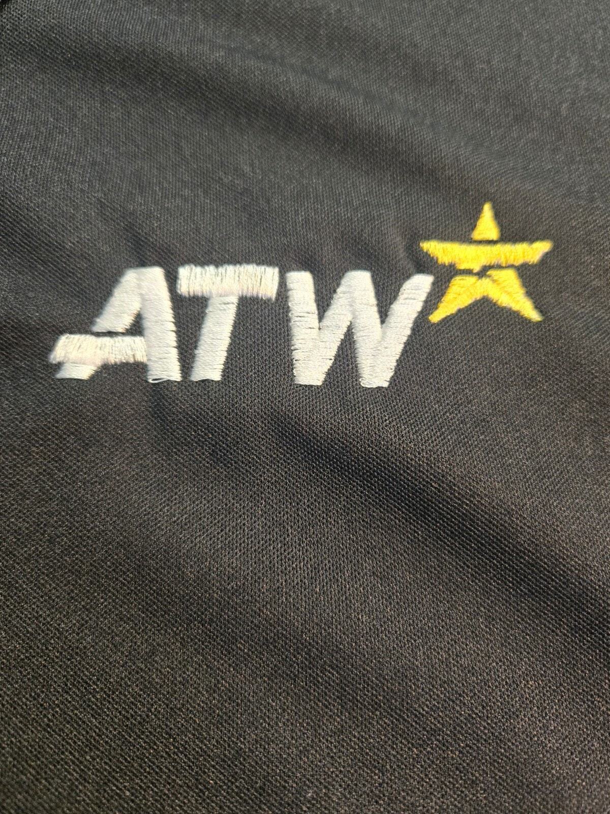 New Without Tags Nike ATW Men's Black Polo Shirt Size Large