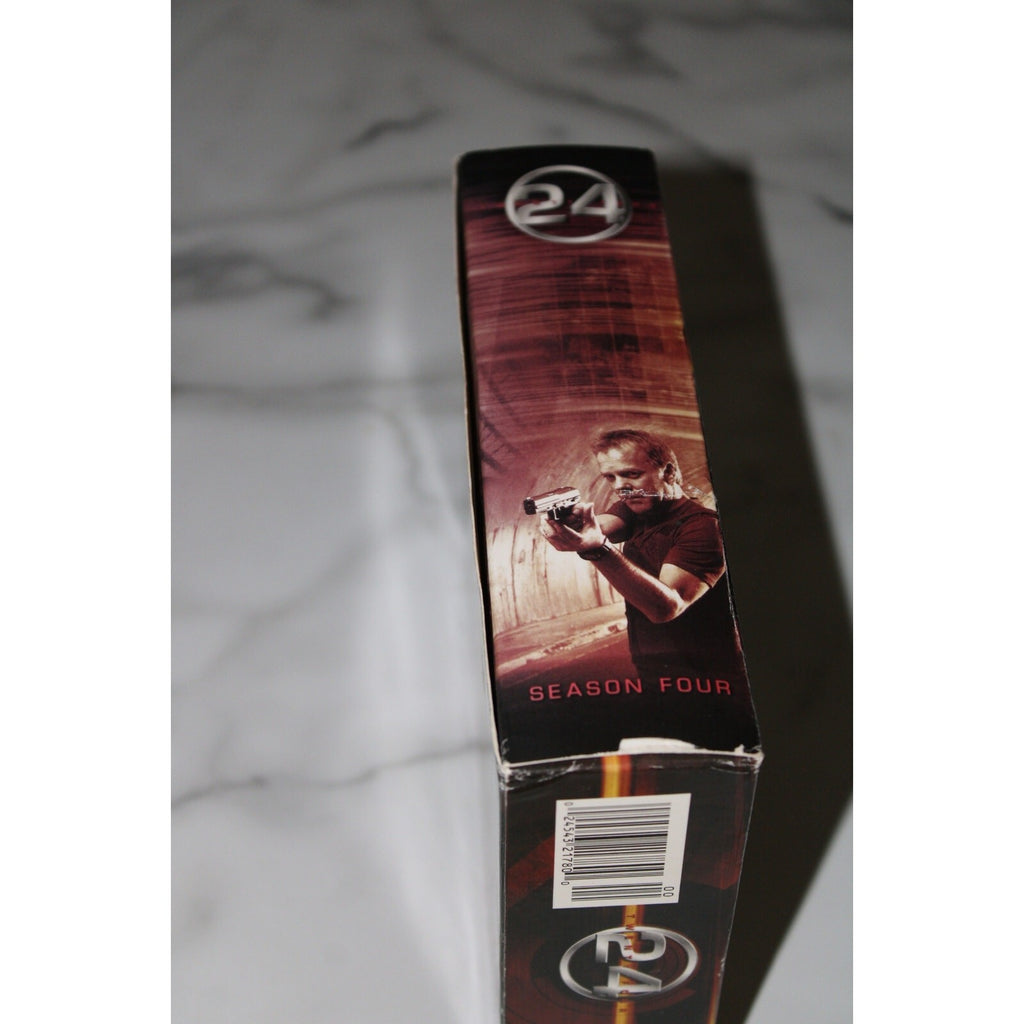 24 Season 4 - DVD - 7 Disc Set - Jack Bauer Kiefer Sutherland DVD in Great Cond